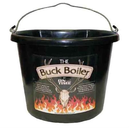 Buck Boiler Dressed Skull Antl By On Time Wildlife Feeders Amazon