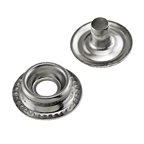 100pc 3/8″ Canvas Snap Fastener Button Stud Replacement Set – Boat Covers, Canopy