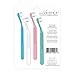 Vertex Toothbrushes, Unique Dental Tool-Inspired Design, Blue/Green/White/Pink, 4 Count