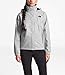 THE NORTH FACE Women's Resolve 2 Rain Jacket (Standard and Plus Size), Mid Grey/TNF Black, Large
