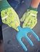 Kids Gardening Tools, Gardening Gloves with Gardening Activity Box. Seedling Planters, STEM Guide, Gardening Activities by ROCA Toys Learning Toys