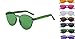 Retro Fashion Sunglasses NYC Forest Green