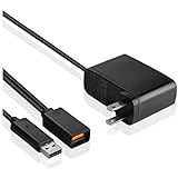 Veanic Replacement USB AC Power Adapter Connector Supply Cord Cable for Microsoft Xbox 360 Kinect Motion Sensor System