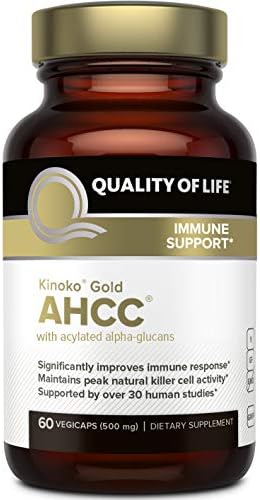 Of Life Labs Kinoko Gold Ahcc 500 Mg 60 Capsules 51798 Amazon Ae