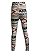 OVERMAL Women Seamless Imitation Skinny Geometric Print Stretchy Pants Leggings (ASIA XL = US 10)