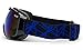 Professional Kids Boys Girls Ski Goggles Anti-Fog Dual Lens Snow Goggles Blue