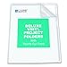 C-Line Deluxe Super Heavyweight Non-Glare Vinyl Project Folders, Letter Size, Clear, 50 per Box (62138)