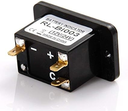 Runleader Rl Bi003 48v Battery Fuel Gauge Indicator Led Battery Indicator Meter Gauge For Golf Cart Fork Lifts Floor Care Equipment Yamaha Club Car