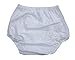 Haian Adult Incontinence Snap-on Plastic Pants Color White (Medium)