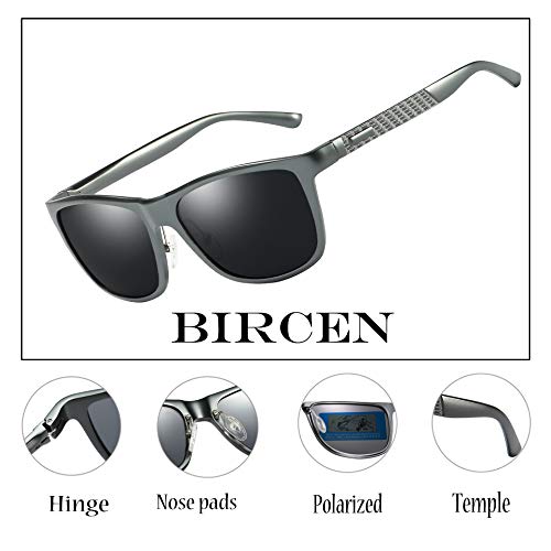 Bircen Mens Polarized Sunglasses UV Protection Fishing Driving Sunglasses for Men Women - Thumbnail 3