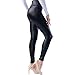 TS Womens Fashion Hot Stretch High Waist Thick Leather Leggings Pants