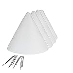 Solar Cone Plant Protector Cover - Box of 4 - Large - Reusable Foam Plant Growth Accelerator System - Plant Weather, Pest, Freeze & Frost Protection
