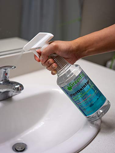 GreenFist PeroxiStar Hydrogen Peroxide Multi Surface Cleaner Disinfectant [Ready to Use], (Spray Bottle 32 oz) - Thumbnail 5