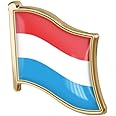vmcoatdu Country Flag Pin Badge International Travel Brooch Metal Alloy Souvenir Pin for Hat Clothes Backpack