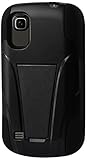 Reiko Silicon and Protector Case ZTE Z993/Z992 Prelude/Avail New Type Kickstand - Retail Packaging - Black
