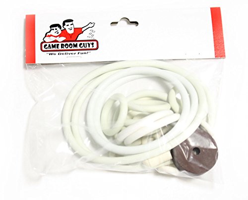 Game Room Guys Gottlieb Road Race Pinball White Rubber Ring Kit