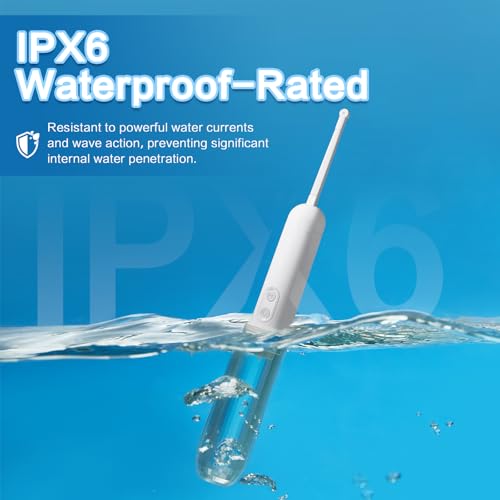 ANNWA Portable Bidet 140ML, IPX6 Personal Bidet Toilet Handheld Bidet, Mini Foldable Handheld Personal Travel Bidet, Noise Bidet Portable with 180°Round Head(شطاف المسافر)