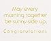American Greetings Funny Wedding Card (Sunny-Side Up)