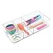 iDesign Clarity Plastic Divided Organizer, Interlocking Storage Container for Vanity, Bathroom, Kitchen Drawers, 16