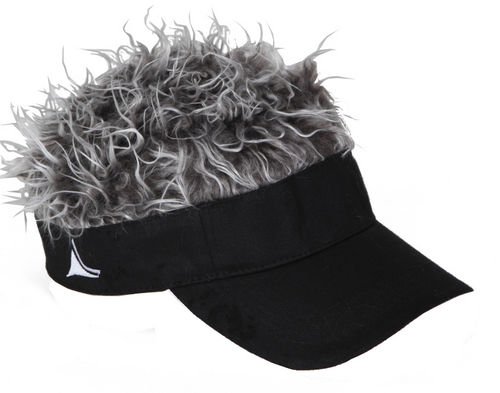 Flair Hair Men's Velcro Hat Cap Visor 
