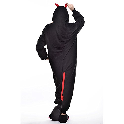 Amurleopard Coverall Pajamas Hoodie Animal Costumes Cosplay Devil S - Image 3