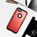 YOUMAKER Designed for iPhone 8 Case & iPhone 7 Case, Full Body Rugged with Built-in Screen Protector Heavy Duty Protection Slim Fit Shockproof Cover for iPhone 8 4.7 Inch - Red