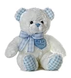 Aurora World Plush Blue My First Teddy Bear, 14
