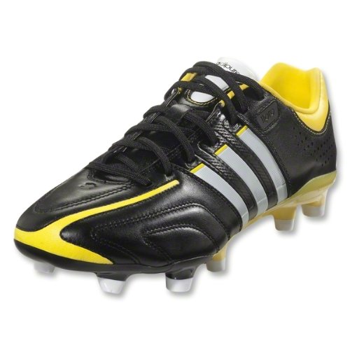 Adidas adiPure 11Pro TRX FG Soccer Cleat (Black/White/Yellow) Size 7.5