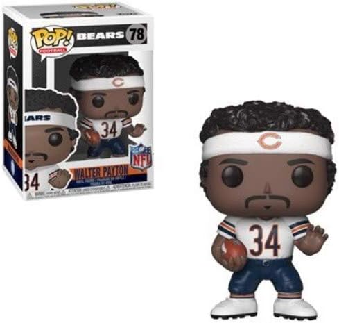 Funko POP! NFL: Legends, Walter Payton, White, NFL Legends, Collectable Vinyl Figure, Gift Idea, Official Merchandise