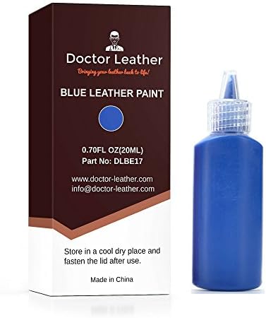 Doctor Leather Blue Leather Paint