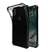 LUVVITT Clear Grip Case with Air Pocket Reinforced Corners for iPhone Xs/X (2017-2018) - Transparent Black