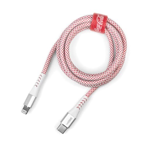 Coca-Cola Cabo Elite Lightning para USB-C - Branco