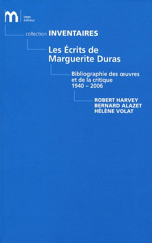 Les  écrits de Marguerite Duras
