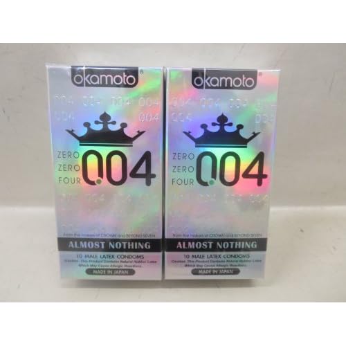 Okamoto 0.04 Zero Zero Four Condoms,2box(20count) image