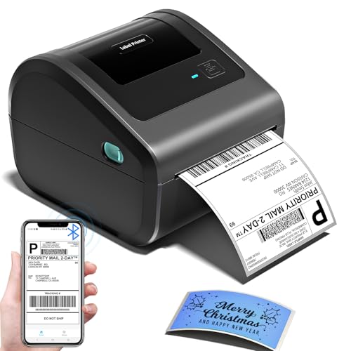 Omezizy Bluetooth Shipping Label Printer