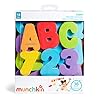 Munchkin-Learn-Bath-Toy-36-Bath-Foam-Letters-and-Numbers-Letters-A-Z-Numbers-0-9 Munchkin Learn Baby Bath Foam Letters & Numbers, Mess-Free Baby Bath Toys & Shower Toys, Sticks on Tiles & Porcelain…