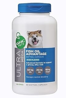 UPC 048107107772 product image for GNC Pets Ultra Mega Fish Oil Advantage Softgel Capsules Dog Supplement, 180 Coun | upcitemdb.com