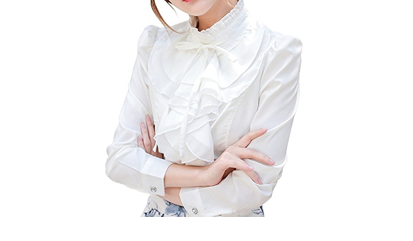 Women's Vintage Victoria Ruffle Long 