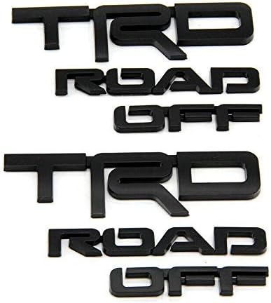 Multistory T-TOR-B TRD Off Road Fender Side Taigate Trunk Emblem Badge Nameplate For 4 Runner Tacoma Tundra (2)