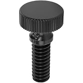 Nylon Thumb Screws, #10-24 Thread (10, Black, 1/2")