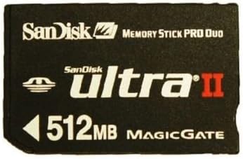 New Sandisk 512MB MS Memory stick Pro Duo Ultra speed Flash Card PN SDMSPDH-512