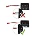 4pcs 3.7V 500mAh Lipo Quadcopter Drone Battery + 4 In 1 Battery Charger For JJRC H31 H37 H6D Hubsan X4 FPV H107C H107D H107L H107P H108 JXD392 JXD388 JXD385 UDI U816A RC Quadcopter