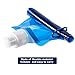 Blulu 6 Pieces Collapsible Water Bottle Reusable Drinking Water Bottle with Clip for Biking, Hiking Travel, 6 Colors
