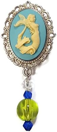 Mermaid Cameo Brooch
