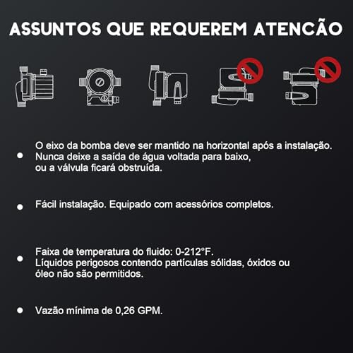 Bomba Pressurizadora Agua 127V 60Hz Bomba Dagua Eletrica Automático Pressurizador Dagua Autoescorvante para Melhora Pressão Agua Casa