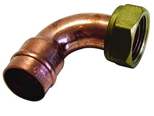 22mm x 3/4 Inch Solder Ring Bent Tap Connector