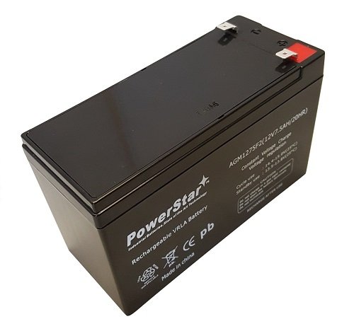 PowerStar BATTERY REPL PX12072 F2 TERMINALS 12V 7.2AH