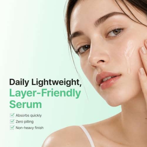 PURITO Centella Unscented Serum for Sensitive Skin – Lightweight Calming & Skin Barrier Repair, 34,860 ppm Soothing Serum, Vegan & Cruelty-Free, Korean Skincare, 2 fl.oz / 60ml