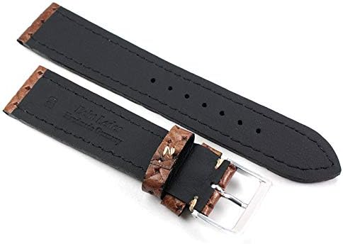 Sulla - Watch with Leather Strap - Sulla, Brown square clasp, 20mm - Image 3