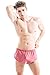 N2N Bodywear Tritech Split Short TT1 (Small, Red)